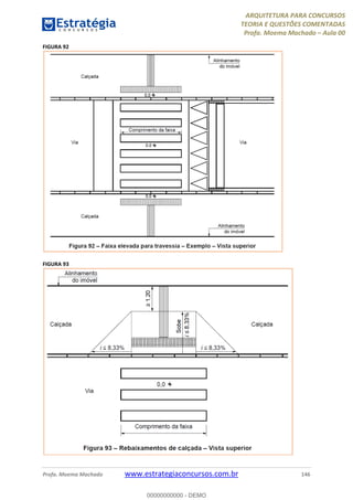 ARQUITETURA PARA CONCURSOS
TEORIA E QUESTÕES COMENTADAS
Profa. Moema Machado – Aula 00
Profa. Moema Machado www.estrategiaconcursos.com.br 146
FIGURA 92
FIGURA 93
00000000000 - DEMO
 