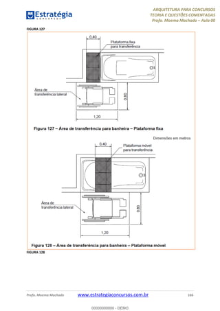 ARQUITETURA PARA CONCURSOS
TEORIA E QUESTÕES COMENTADAS
Profa. Moema Machado – Aula 00
Profa. Moema Machado www.estrategiaconcursos.com.br 166
FIGURA 127
FIGURA 128
00000000000 - DEMO
 
