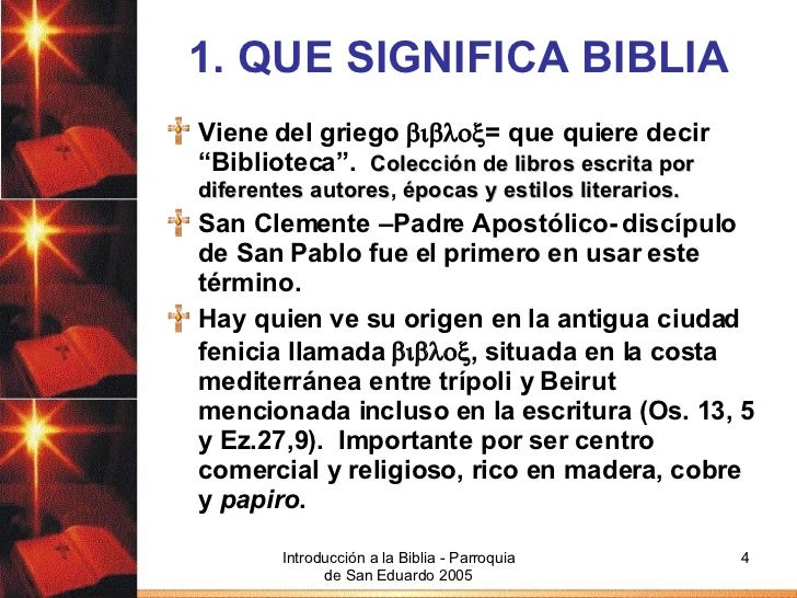 Curso Biblico Introduccion I Curso Biblico Introduccion I