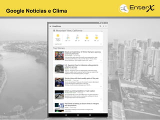 Google Noticias e Clima
 