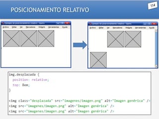 POSICIONAMIENTO RELATIVO

 