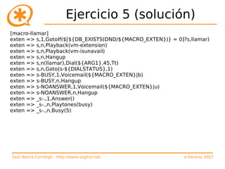 Curso de Asterisk (e-Verano 2007)