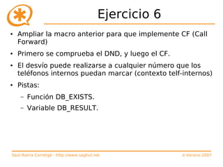 Curso de Asterisk (e-Verano 2007)