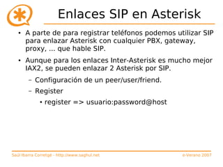 Curso de Asterisk (e-Verano 2007)