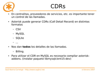Curso de Asterisk (e-Verano 2007)