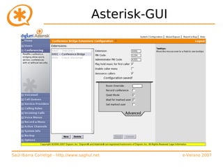 Curso de Asterisk (e-Verano 2007)