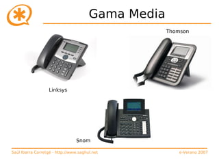 Curso de Asterisk (e-Verano 2007)