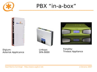 Curso de Asterisk (e-Verano 2007)