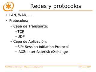 Curso de Asterisk (e-Verano 2007)