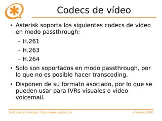 Curso de Asterisk (e-Verano 2007)