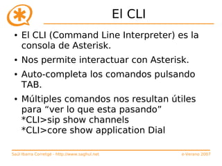 Curso de Asterisk (e-Verano 2007)