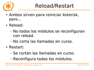 Curso de Asterisk (e-Verano 2007)
