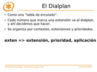 Curso de Asterisk (e-Verano 2007)