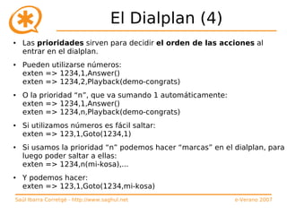 Curso de Asterisk (e-Verano 2007)