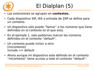 Curso de Asterisk (e-Verano 2007)