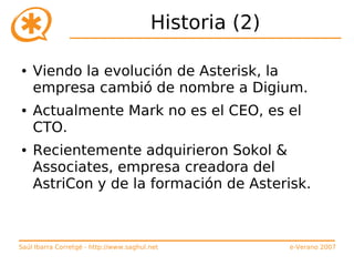 Curso de Asterisk (e-Verano 2007)