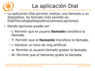 Curso de Asterisk (e-Verano 2007)