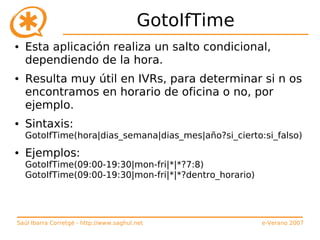 Curso de Asterisk (e-Verano 2007)