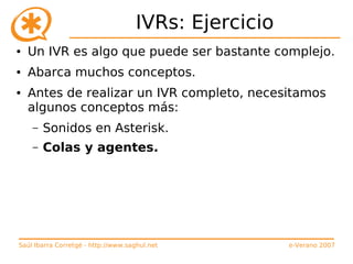 Curso de Asterisk (e-Verano 2007)