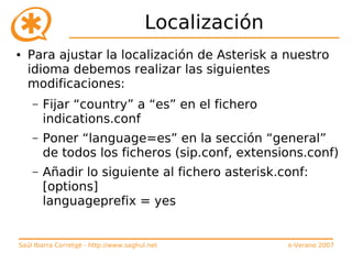 Curso de Asterisk (e-Verano 2007)