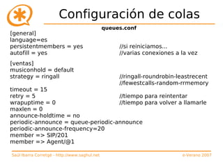 Curso de Asterisk (e-Verano 2007)