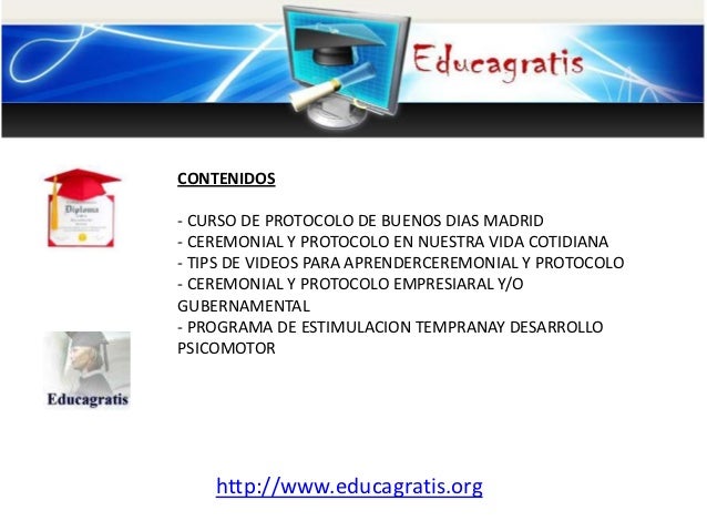 Cursos Gratis De Etiqueta Protocolo Y Ceremonial