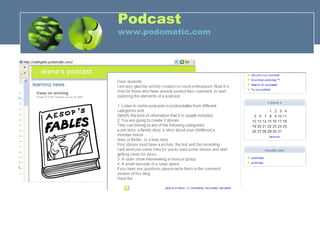 Podcast www.podomatic.com 