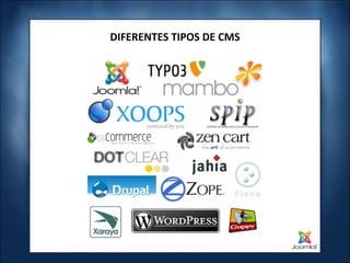 DIFERENTES TIPOS DE CMS 