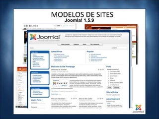 MODELOS DE SITES Joomla! 1.5.9 