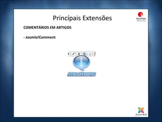Princípais Extensões COMENTÁRIOS EM ARTIGOS - Joomla!Comment 