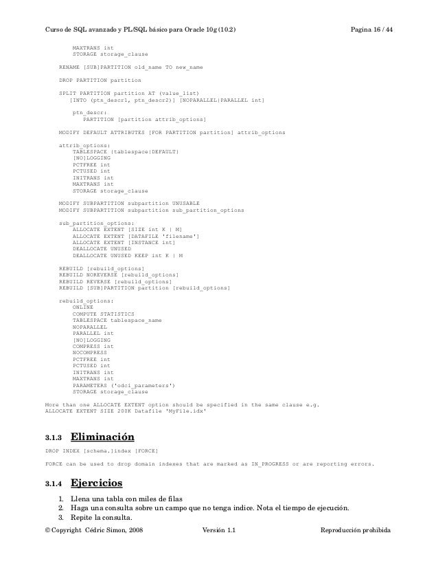 Curso pl sql