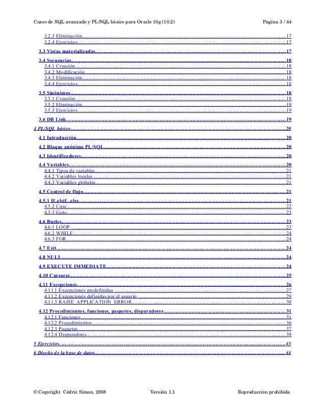 Curso pl sql