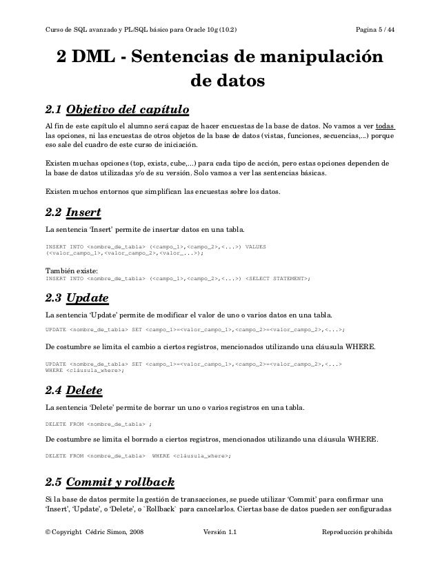 Curso pl sql