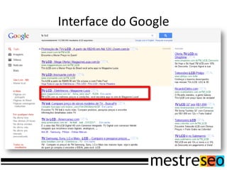 Interface do Google
 