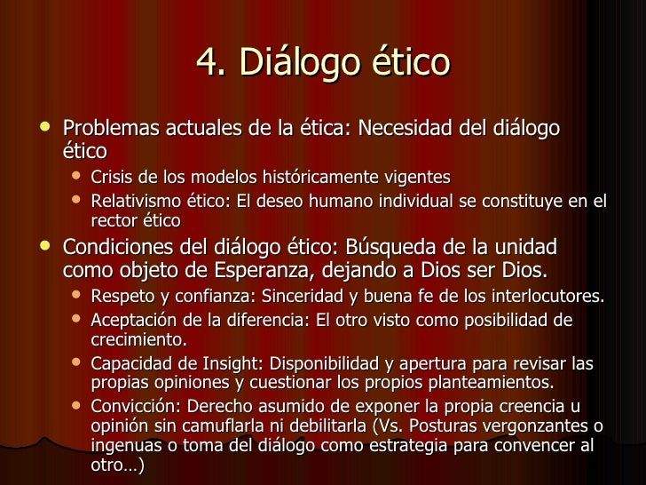 Curso de Ética y Comunicación