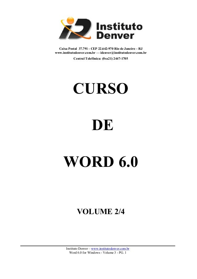 Curso word