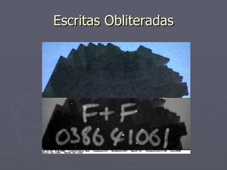 Escritas Obliteradas 