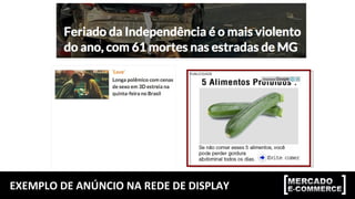 EXEMPLO DE ANÚNCIO NA REDE DE DISPLAY
 