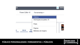 PÚBLICO PERSONALIZADO: FERRAMENTAS > PÚBLICOS
 