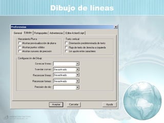 Dibujo de líneas 