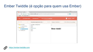 Ember Twiddle (é opção para quem usa Ember)
https://ember-twiddle.com
 