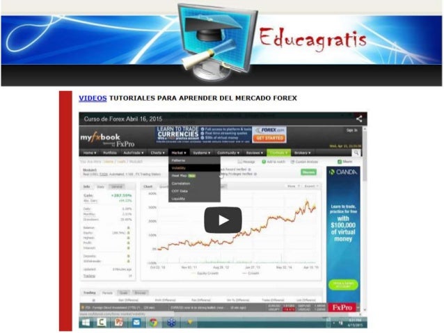 Curso para aprender a invertir en forex
