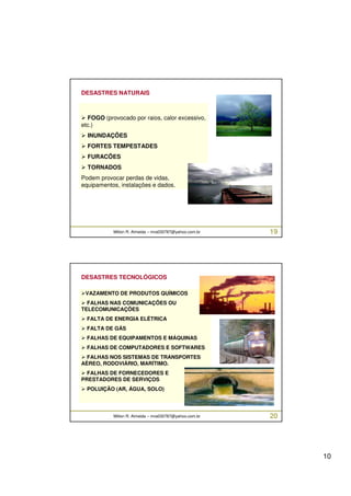 Curso Gestão de Crises e Continuidade de Negócios