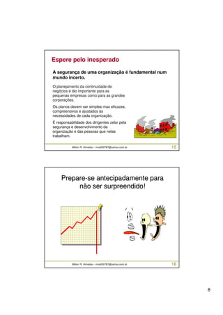 Curso Gestão de Crises e Continuidade de Negócios