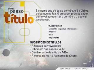 Curso Pratico de Oratória e Homilética