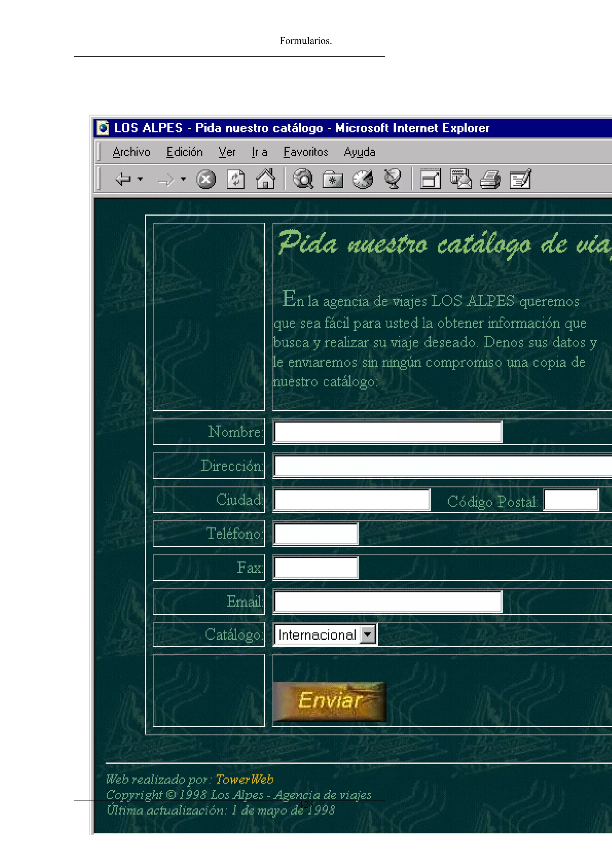 Formularios.




    424
 