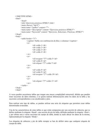 Curso HTML 5 en Español