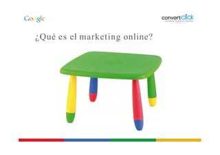 ¿Qué es el marketing online?
 