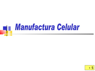 Manufactura Celular  