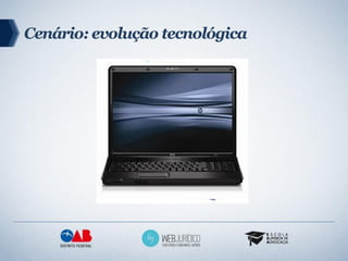 Cenário: evolução tecnológica
 